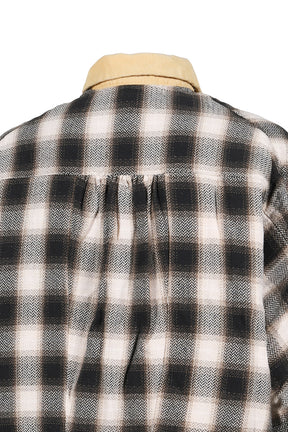 IN TIMES LIKE THESE ABRAXAS SHIRT / BLK PLAID 