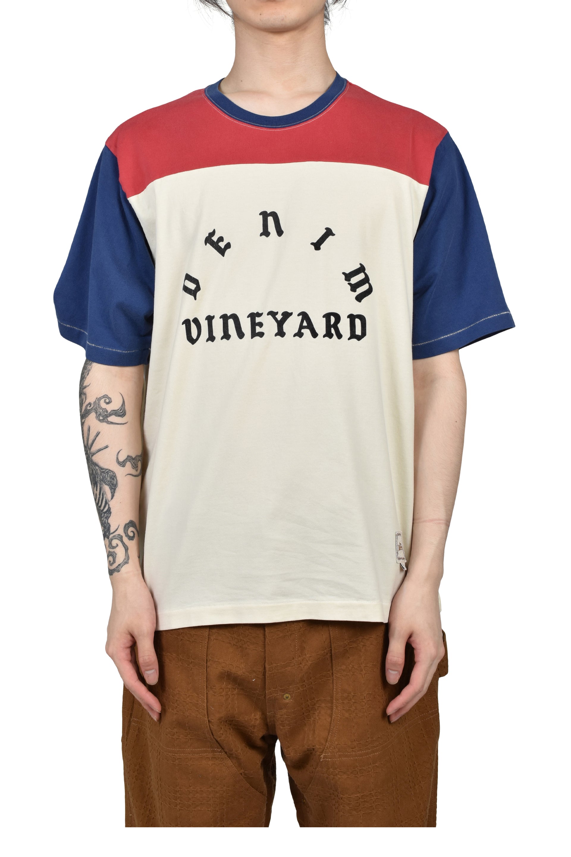 DEAR BORO DENIM VINEYARD TEE / MULTI