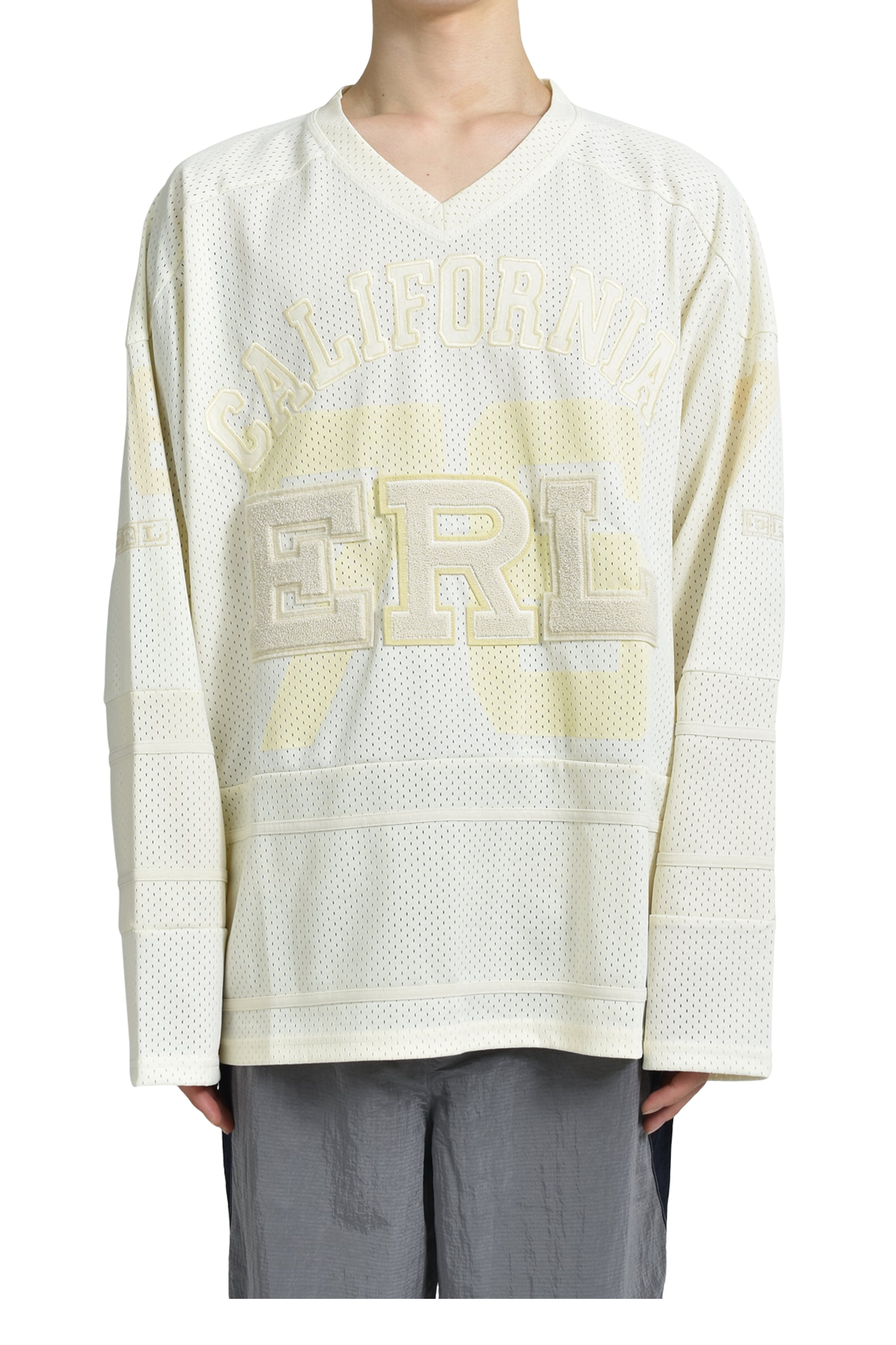 CALIFORNIA HOCKEY JERSEY KNIT / WHT