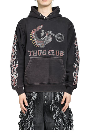DRAGON CHOPPER HOODIE / BLACK 