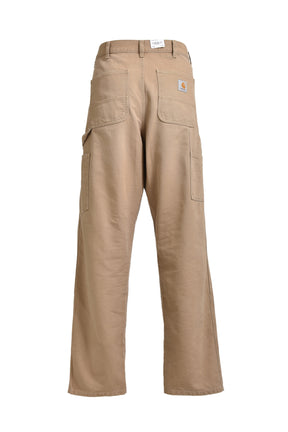 DOUBLE KNEE PANT -AGD CANVAS- / PEANUT