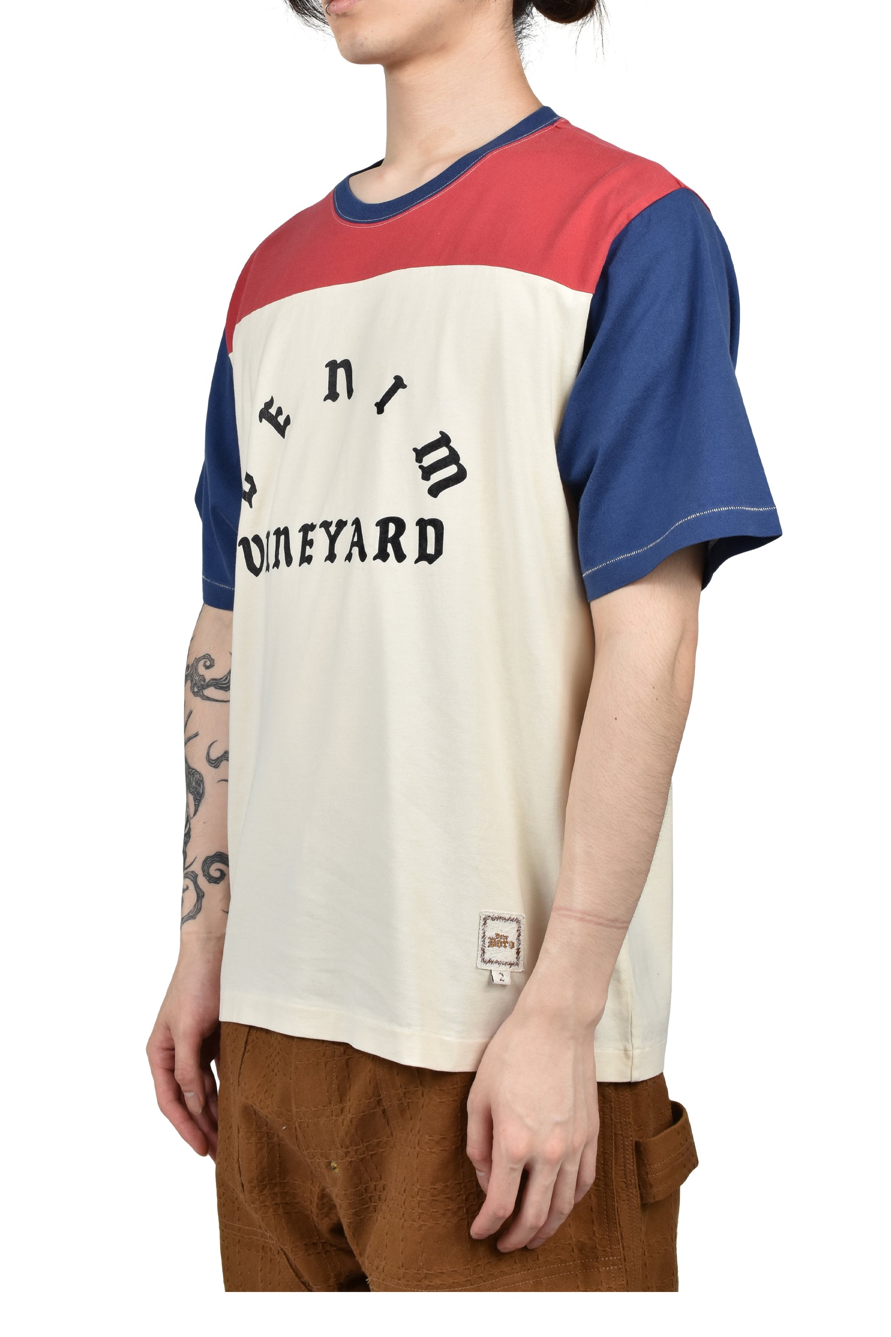 DEAR BORO DENIM VINEYARD TEE / MULTI
