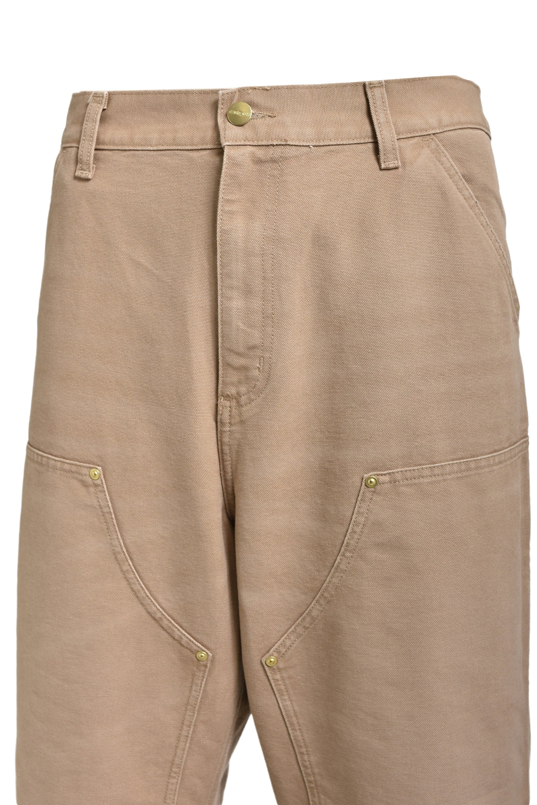 DOUBLE KNEE PANT -AGD CANVAS- / PEANUT