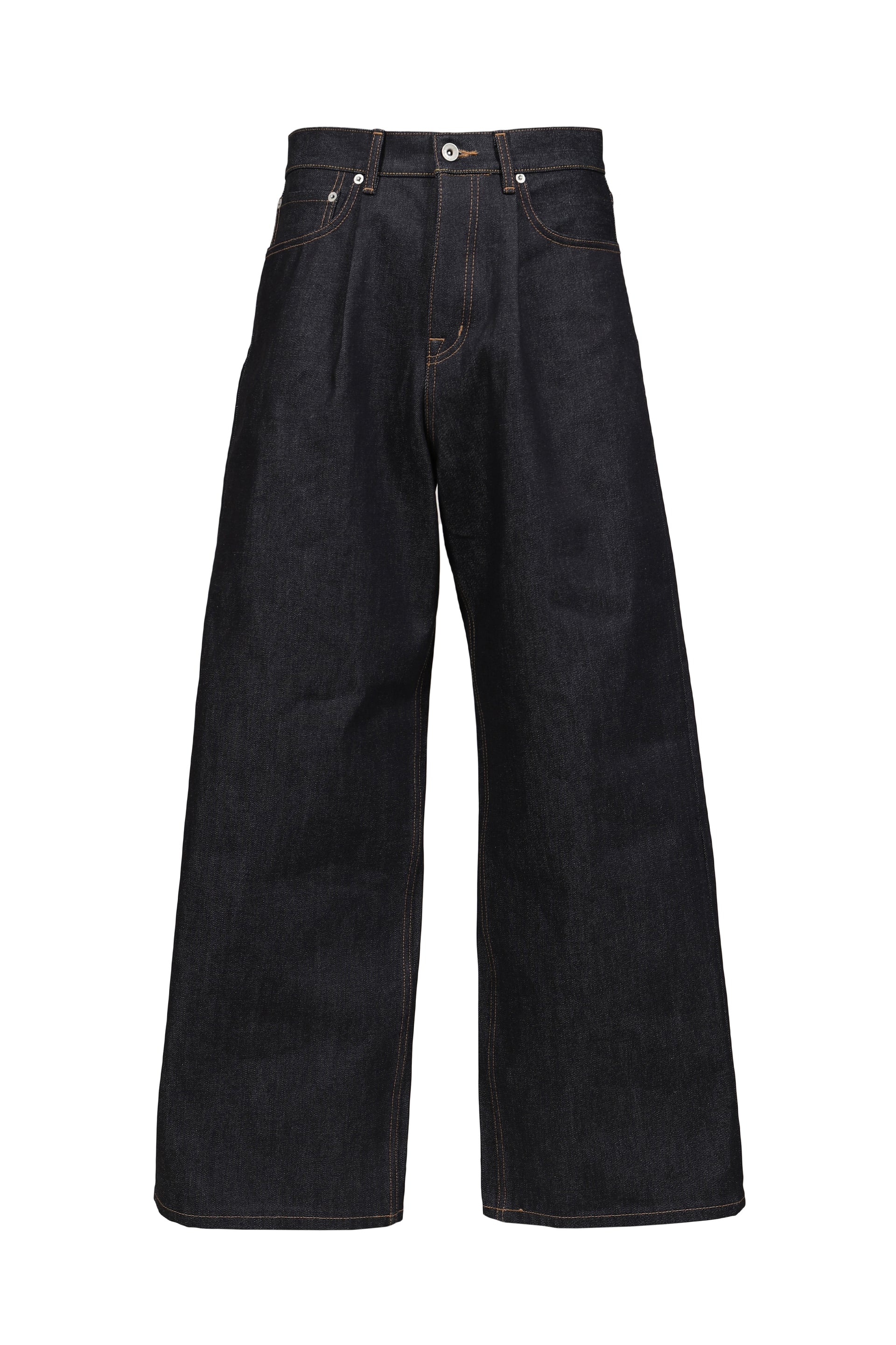 "WIDE" RIGID DENIM PANTS / IND