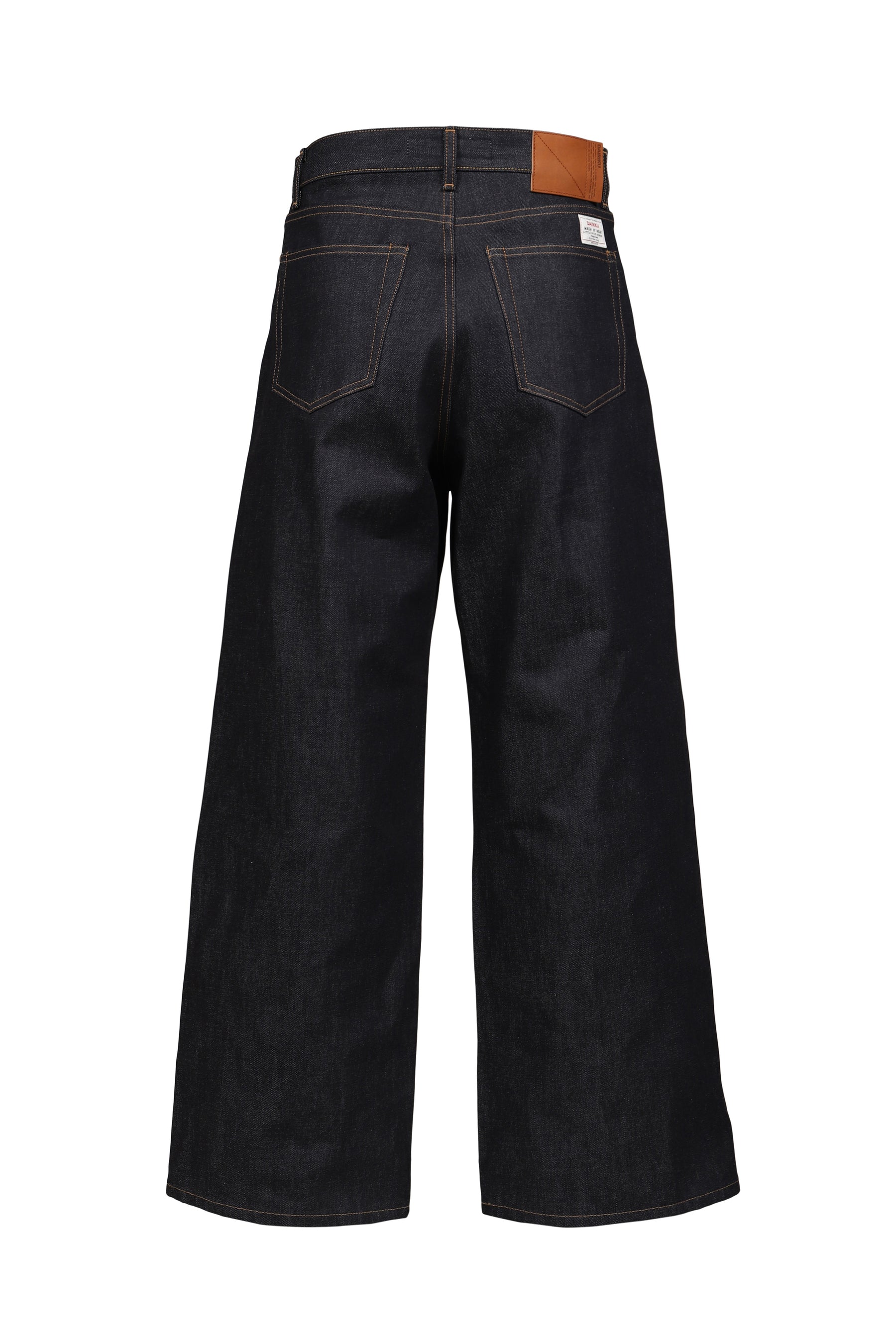 "WIDE" RIGID DENIM PANTS / IND