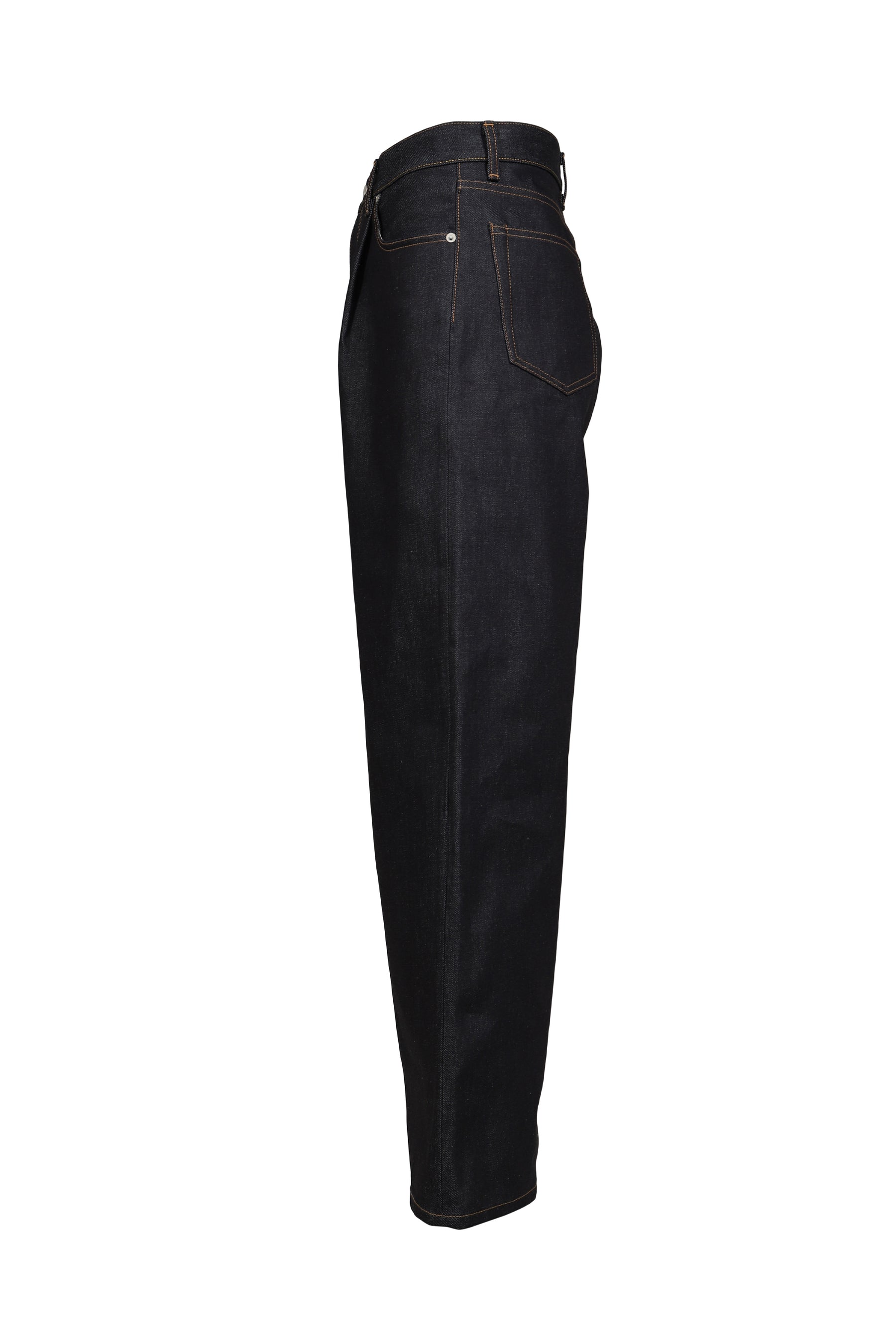 "WIDE" RIGID DENIM PANTS / IND