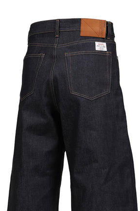 "WIDE" RIGID DENIM PANTS / IND