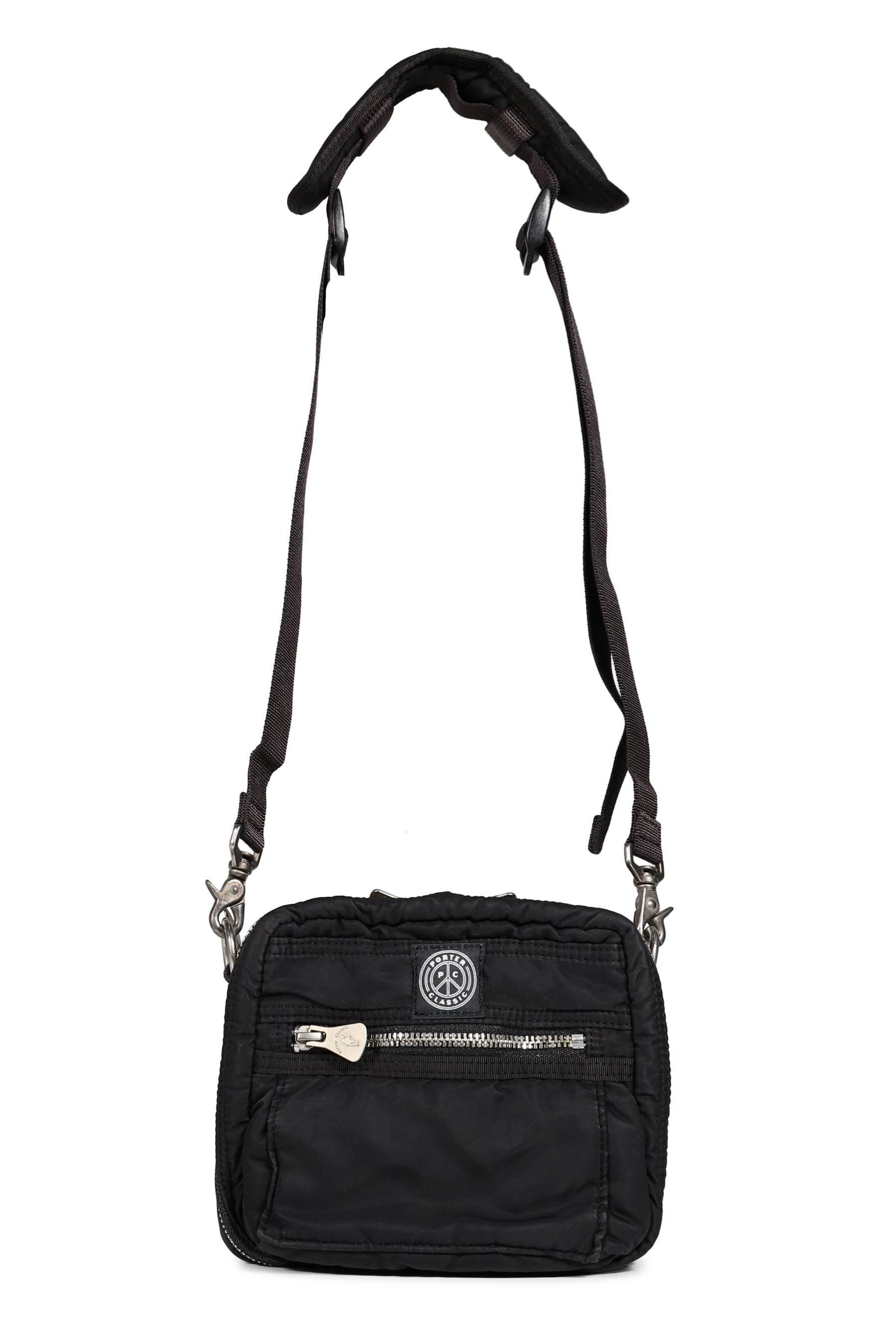 SUPER NYLON SIMPLE SHOULDER BAG MINI / BLK