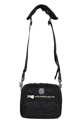 SUPER NYLON SIMPLE SHOULDER BAG MINI / BLK