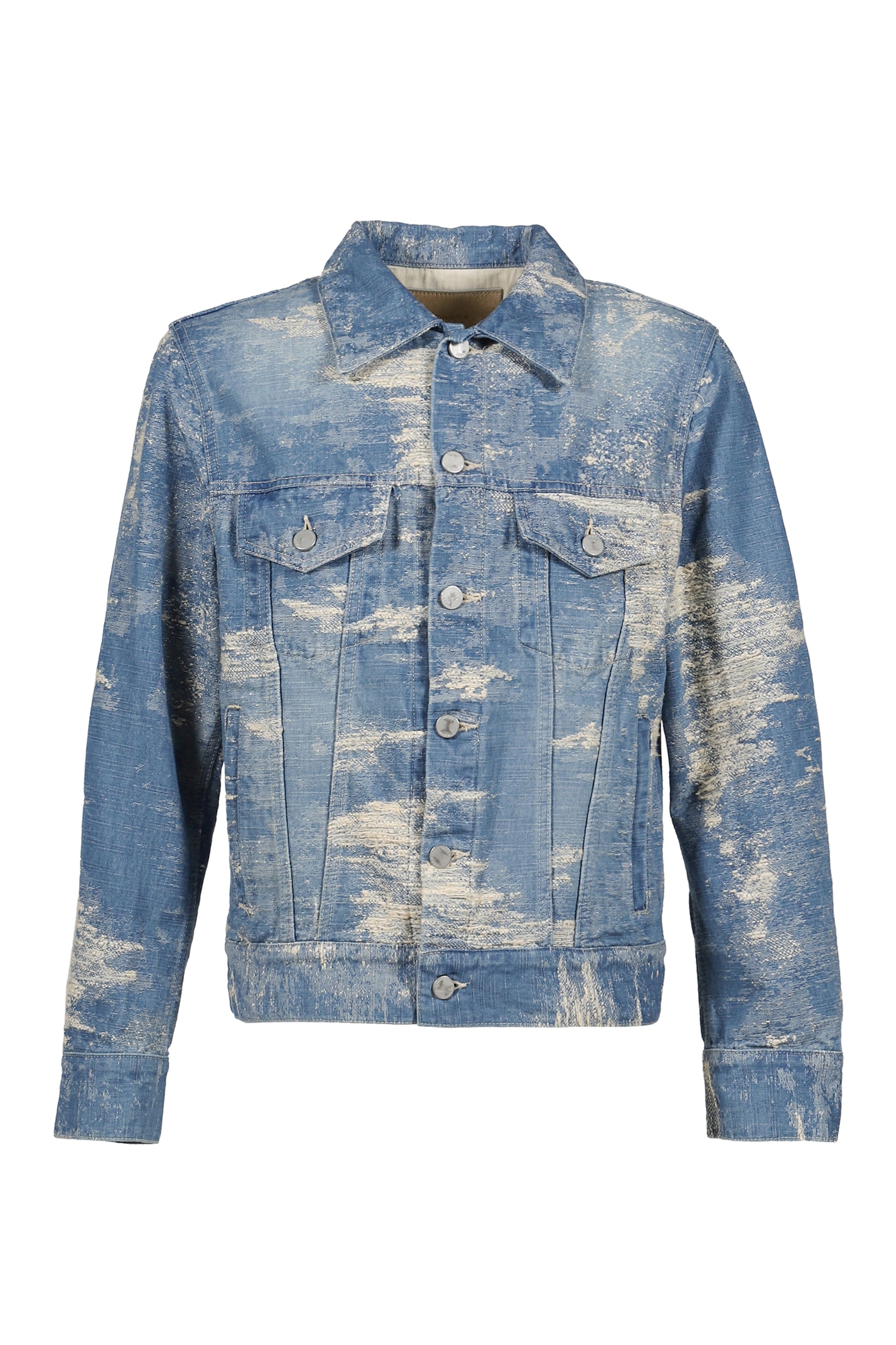 3RD TYPE DENIM JACKET / INDIGO BLEACH