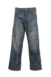 HERITAGE DENIM PAINTER PANTS AGED / IND