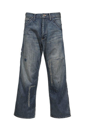 HERITAGE DENIM PAINTER PANTS AGED / IND