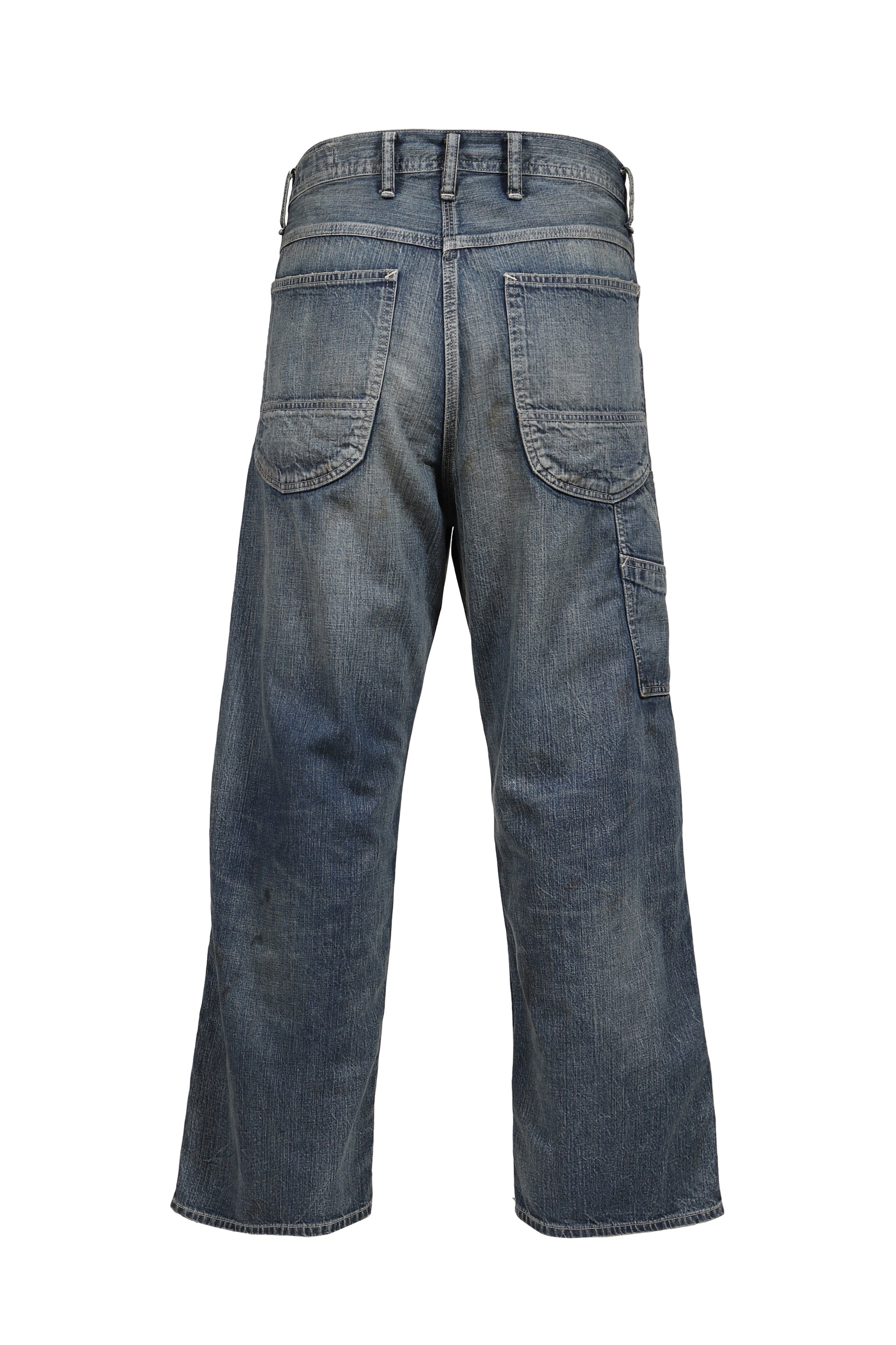 HERITAGE DENIM PAINTER PANTS AGED / IND