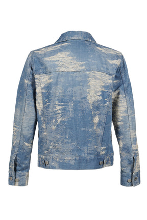3RD TYPE DENIM JACKET / INDIGO BLEACH