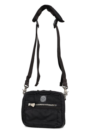 SUPER NYLON SIMPLE SHOULDER BAG MINI / BLK
