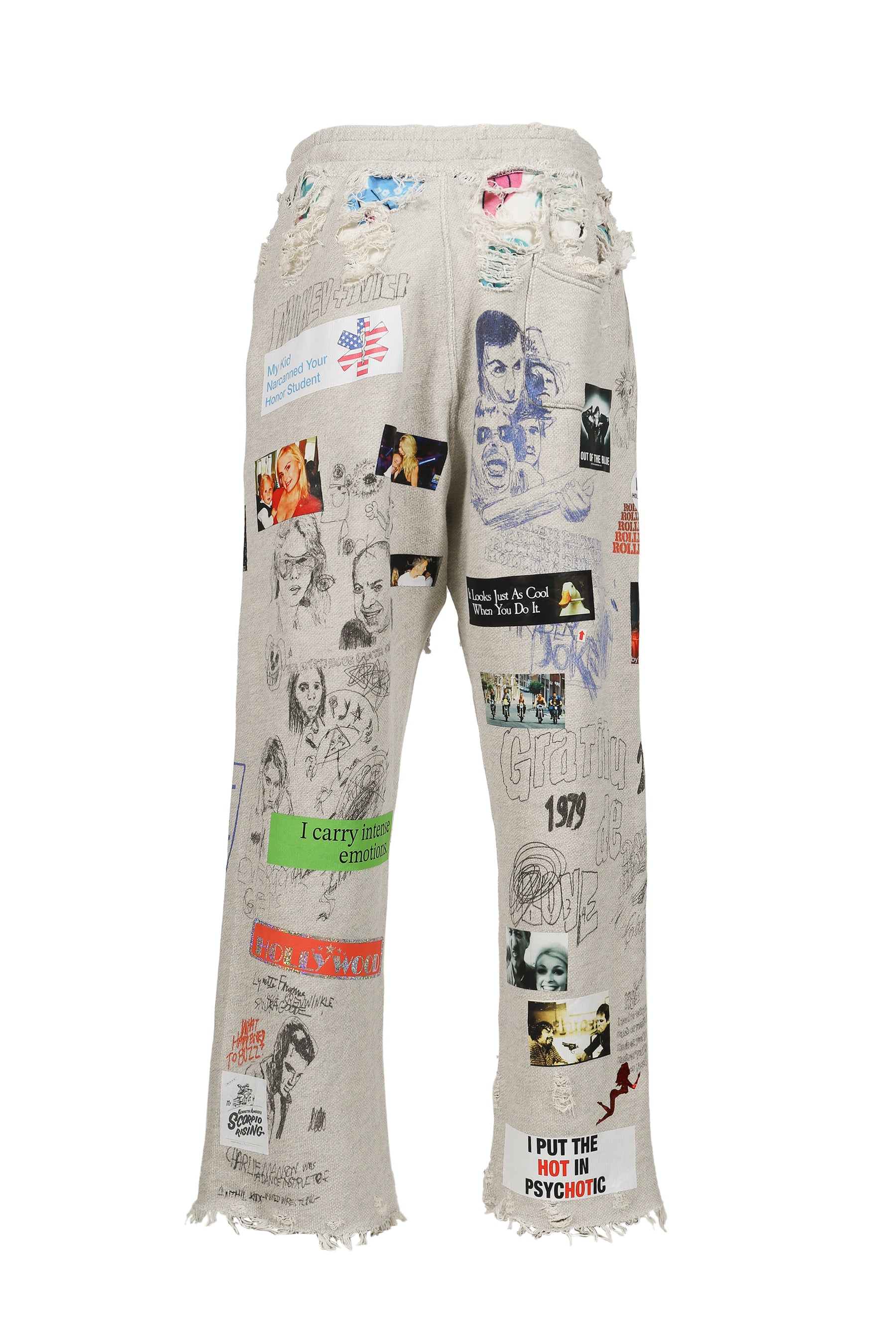 MOVIE MADNESS SWEATPANT / HTR GRY