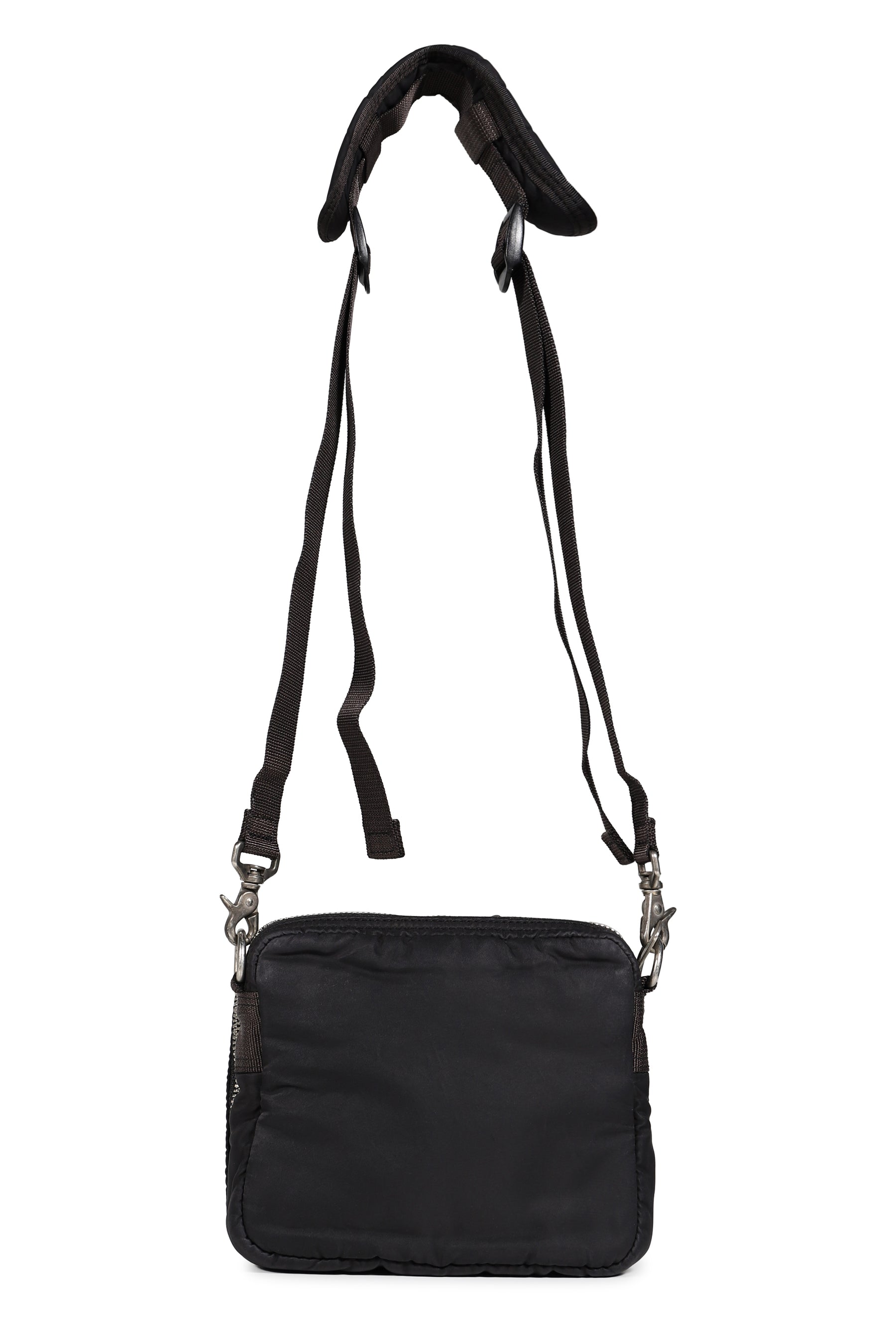 SUPER NYLON SIMPLE SHOULDER BAG MINI / BLK