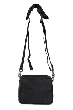 SUPER NYLON SIMPLE SHOULDER BAG MINI / BLK