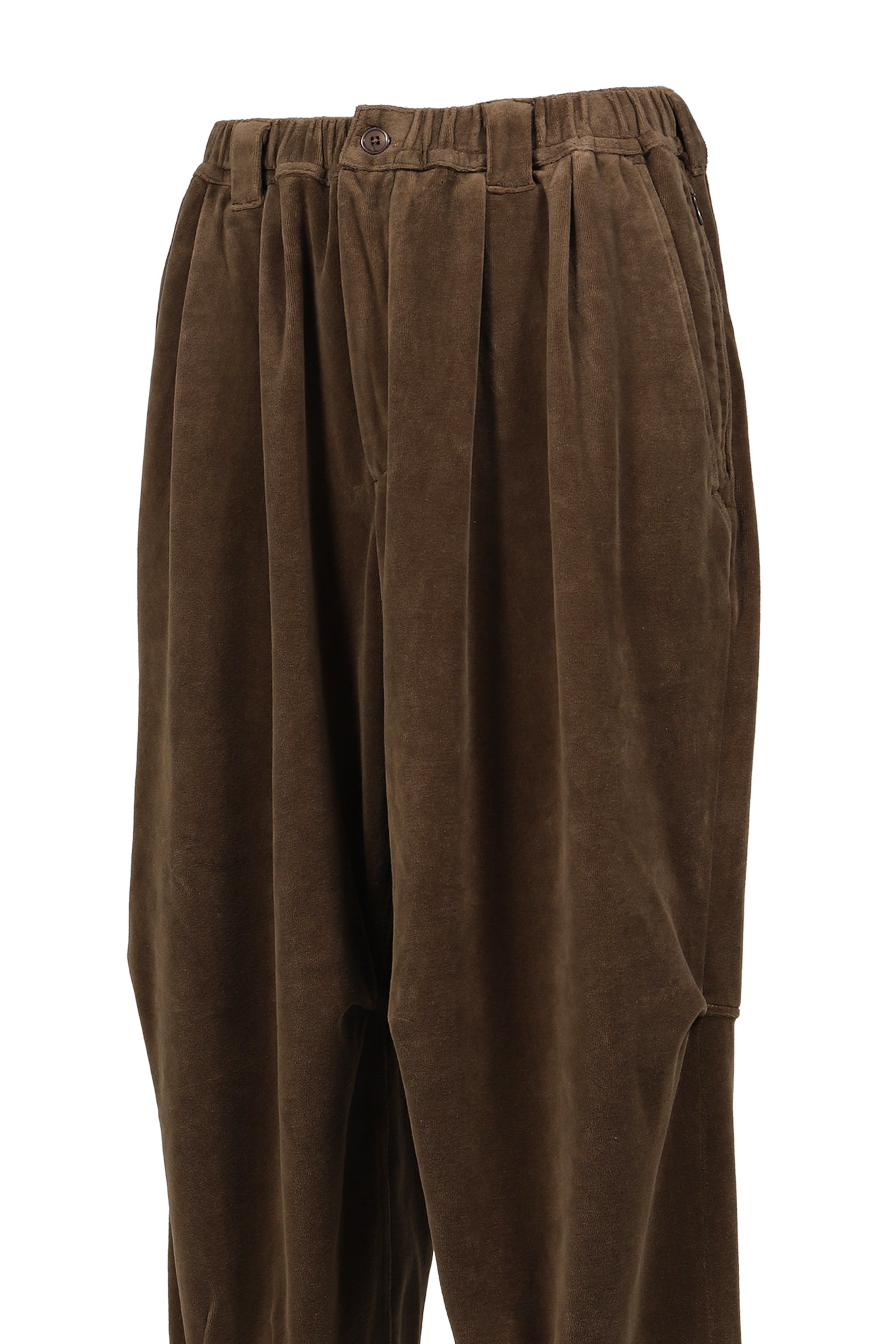 TBPR / VELOUR BALLOON PANTS / OLV