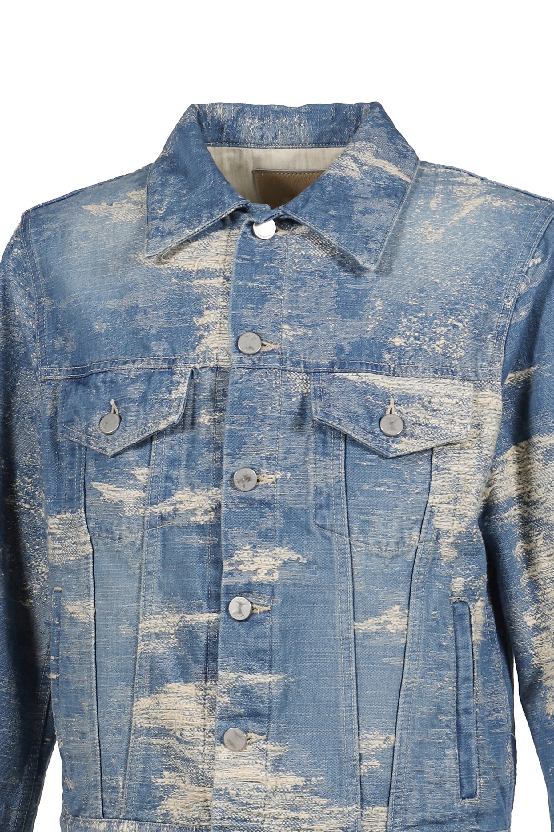 3RD TYPE DENIM JACKET / INDIGO BLEACH