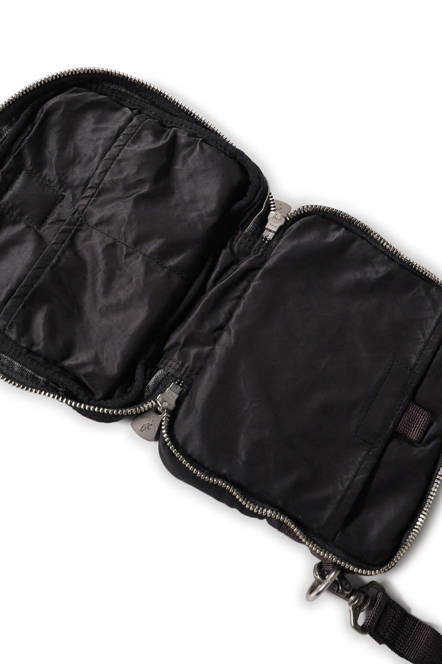 SUPER NYLON SIMPLE SHOULDER BAG MINI / BLK