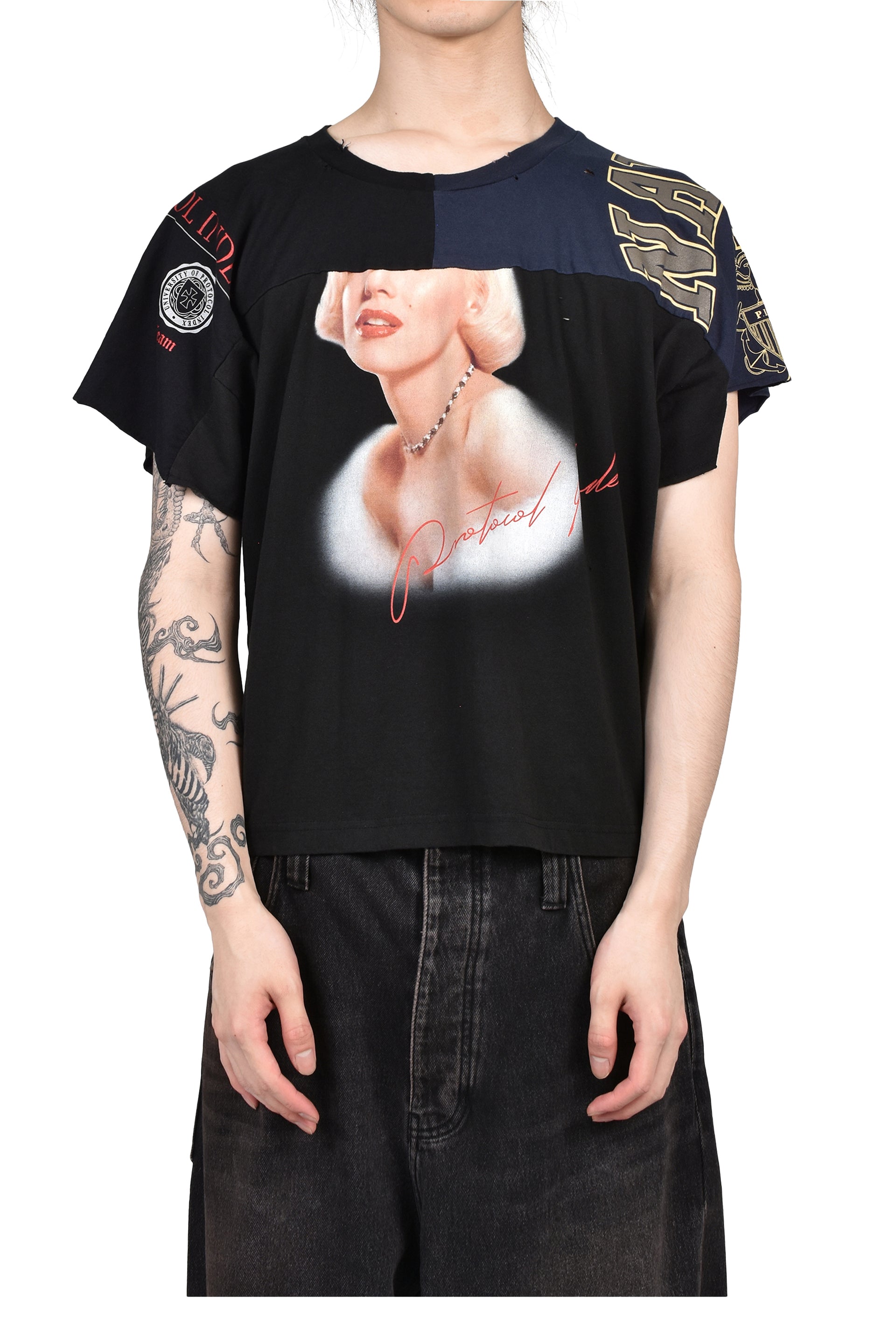 3 IN 1 T SHIRTS / BLK