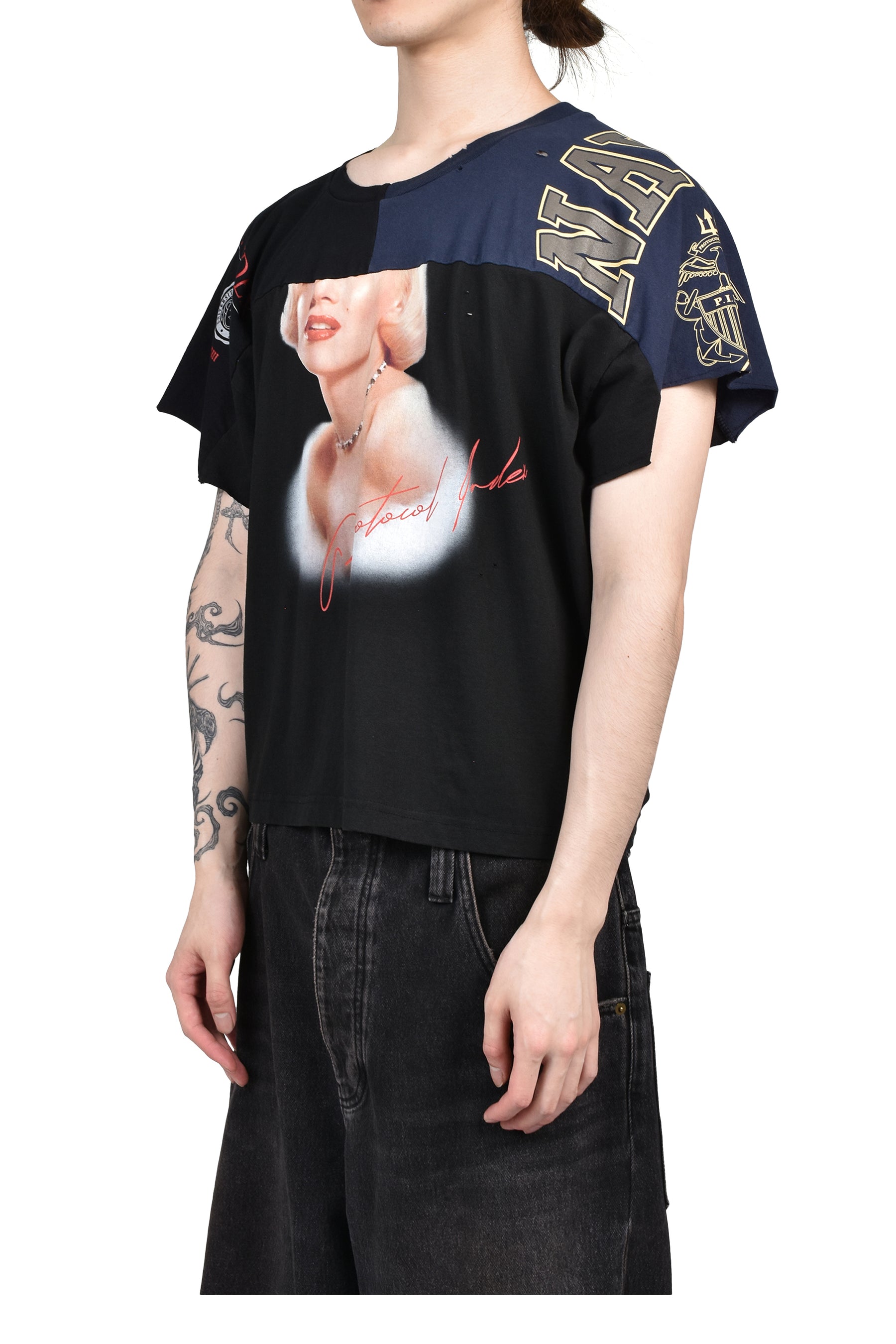3-IN-1 T-SHIRTS / BLK