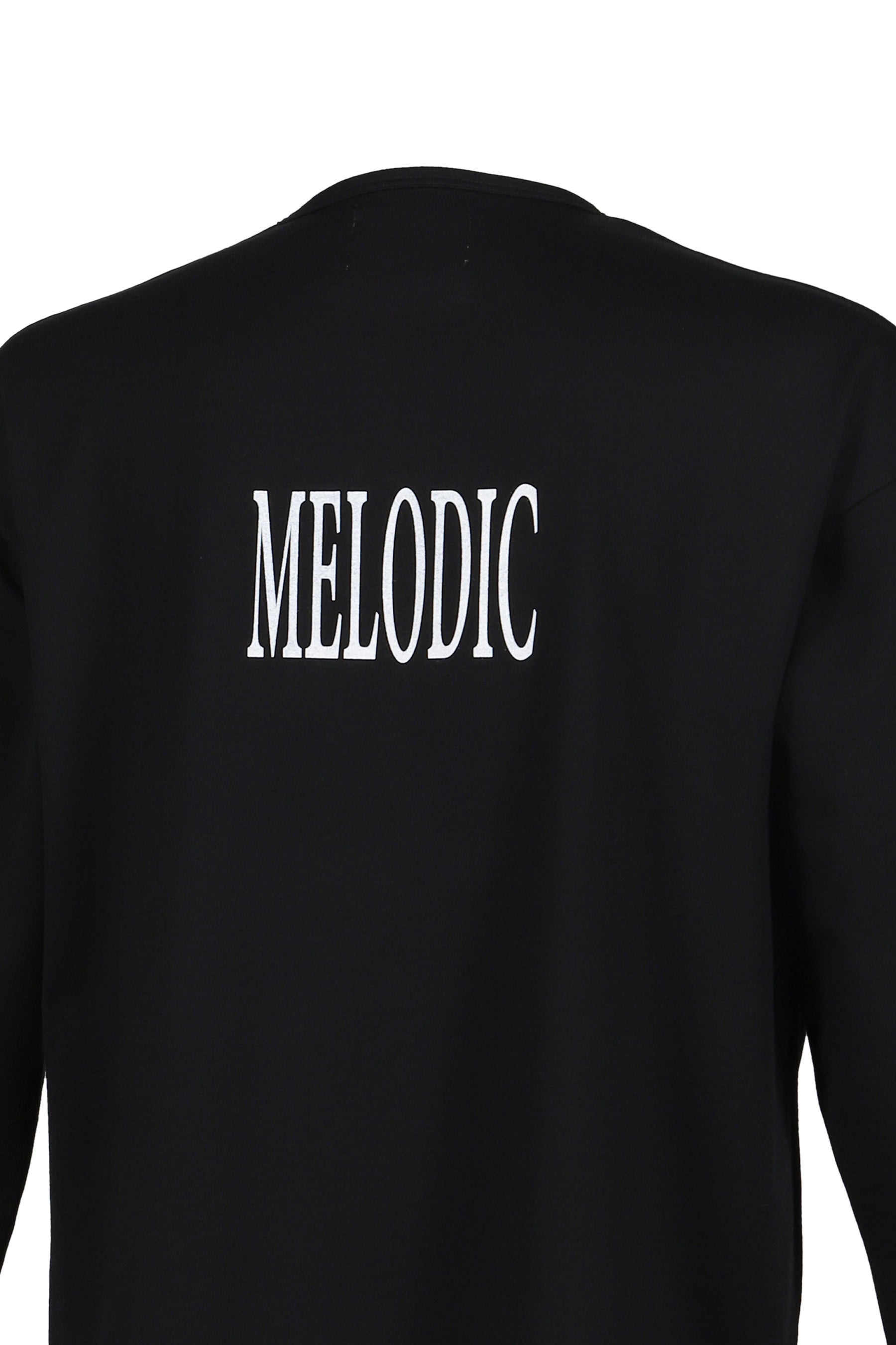 16 HENLEY LONG SLEEVE / BLK