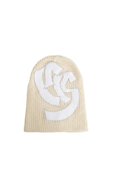 OG  LOGO BEANIE / WHT