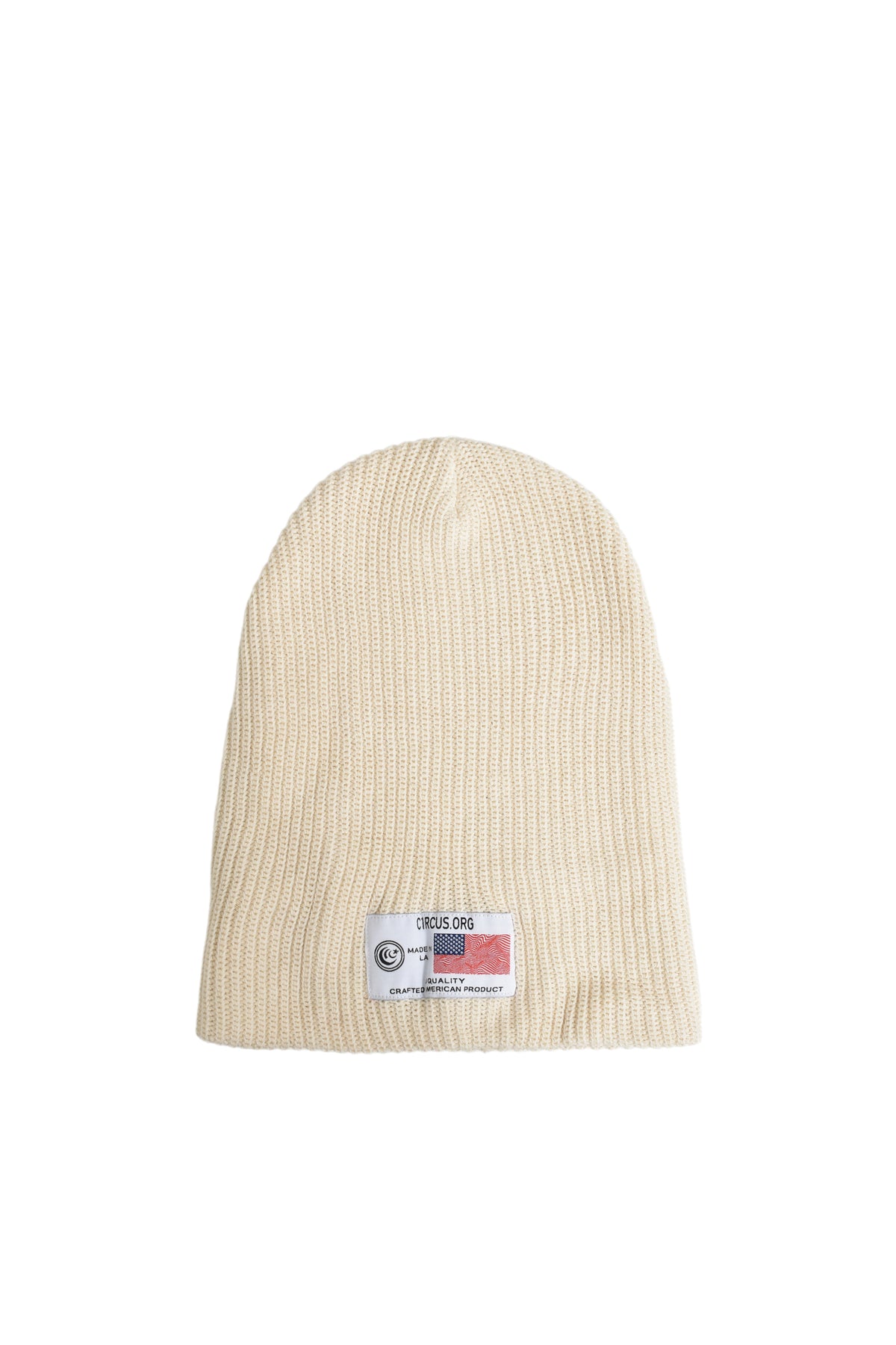 OG  LOGO BEANIE / WHT