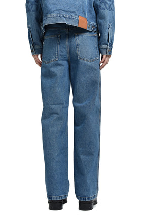 ANAGRAM BAGGY JEANS AF / MID BLUE DENIM 
