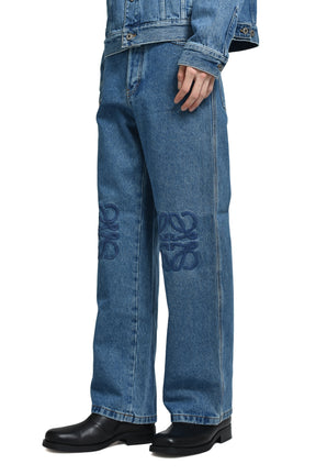 ANAGRAM BAGGY JEANS AF / MID BLUE DENIM 