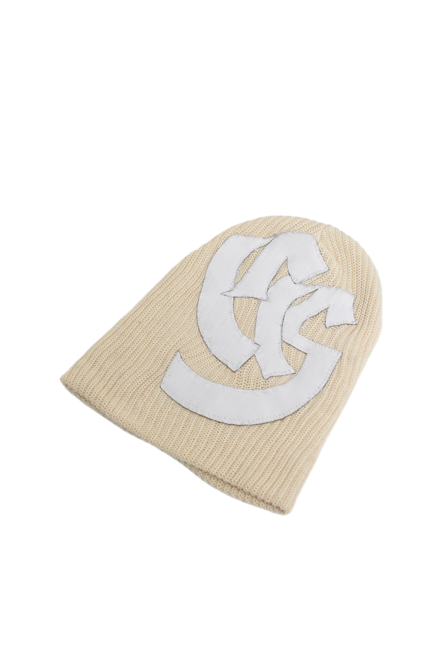 OG  LOGO BEANIE / WHT