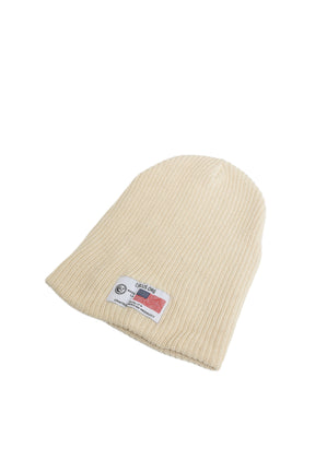 OG  LOGO BEANIE / WHT