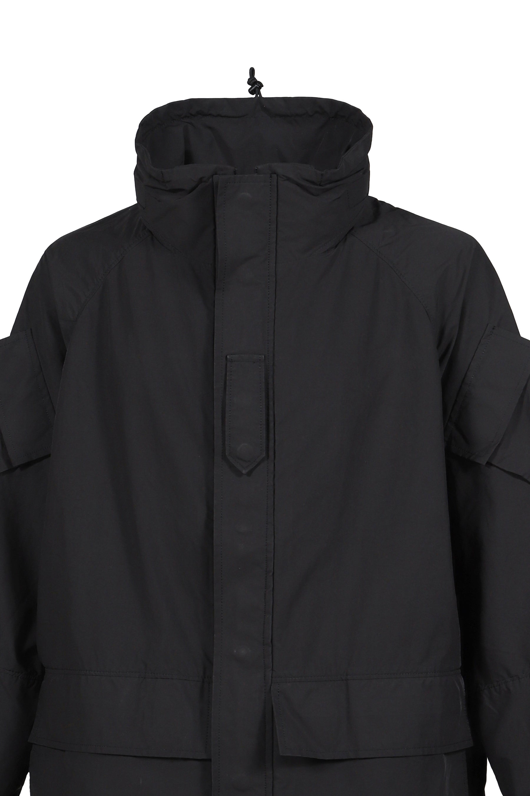 WEATHER MILITARY JACKET / LINER NYLON ZU CONNECTION / BLK