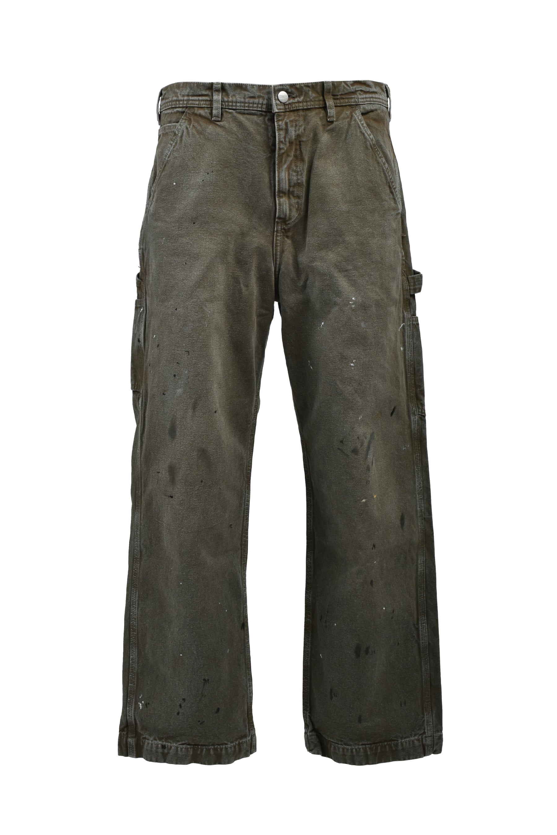 PAINT PANTS / WASHED GRN