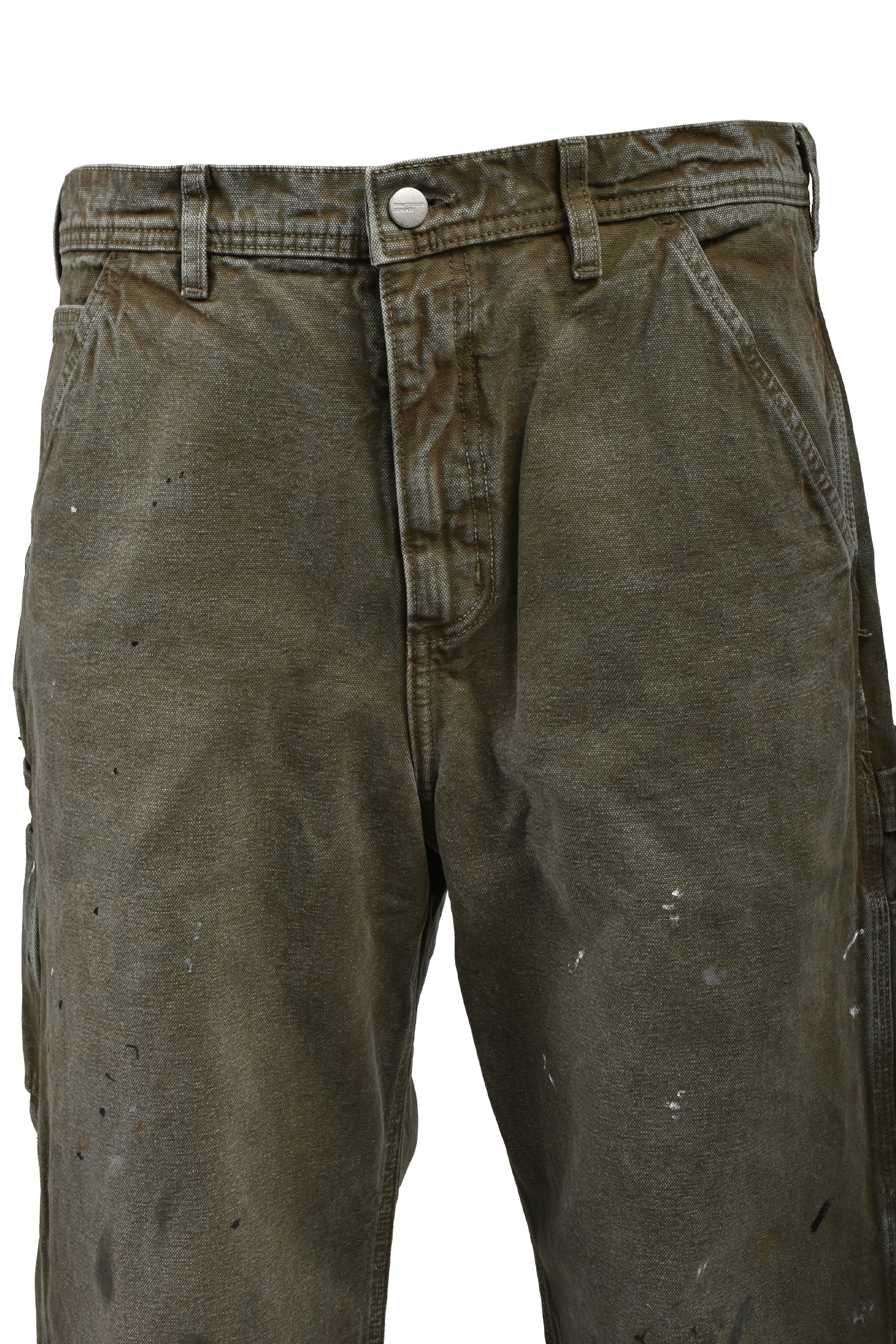 PAINT PANTS / WASHED GRN
