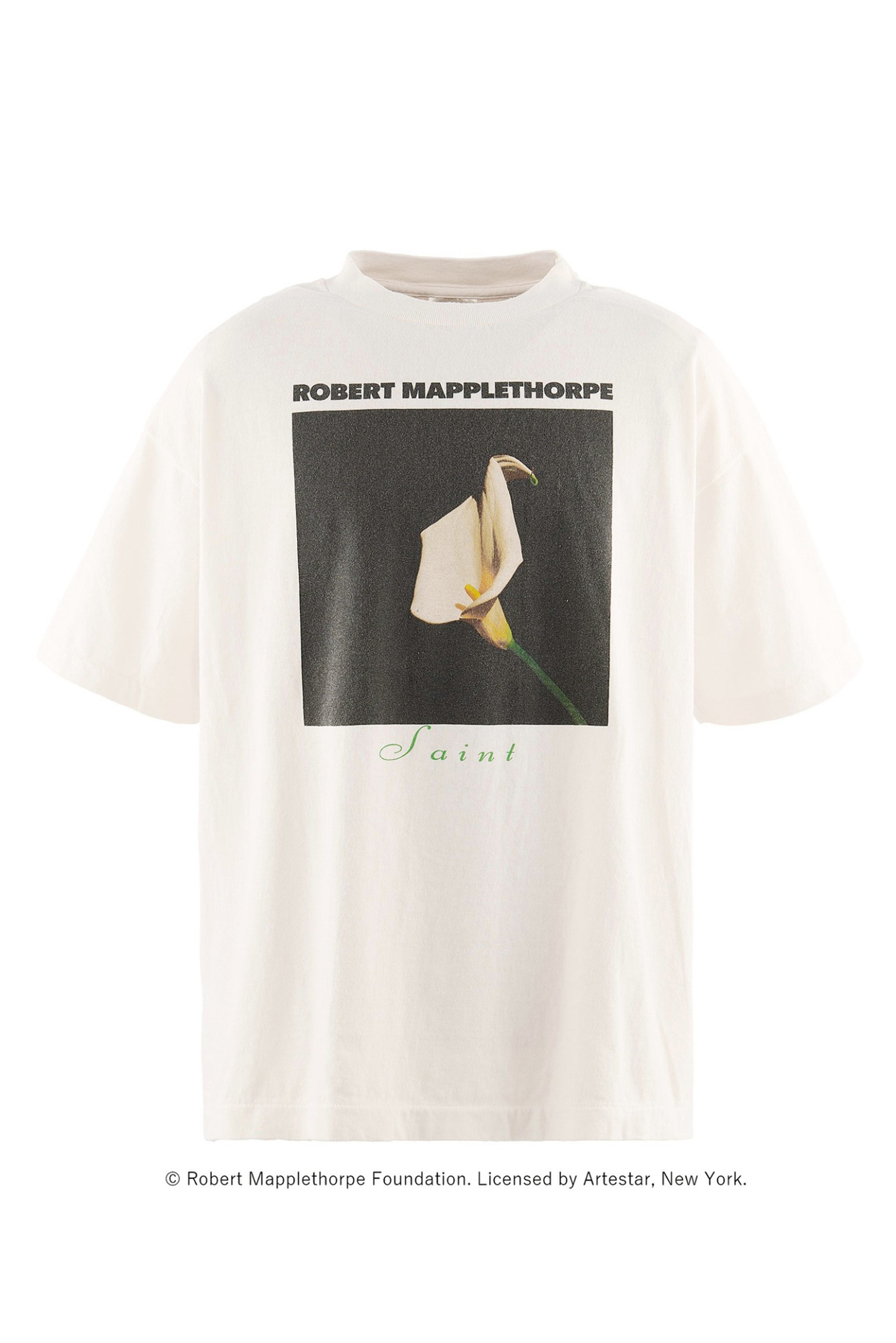 MT_SS T-SHIRT/CALLA LILY / WHT