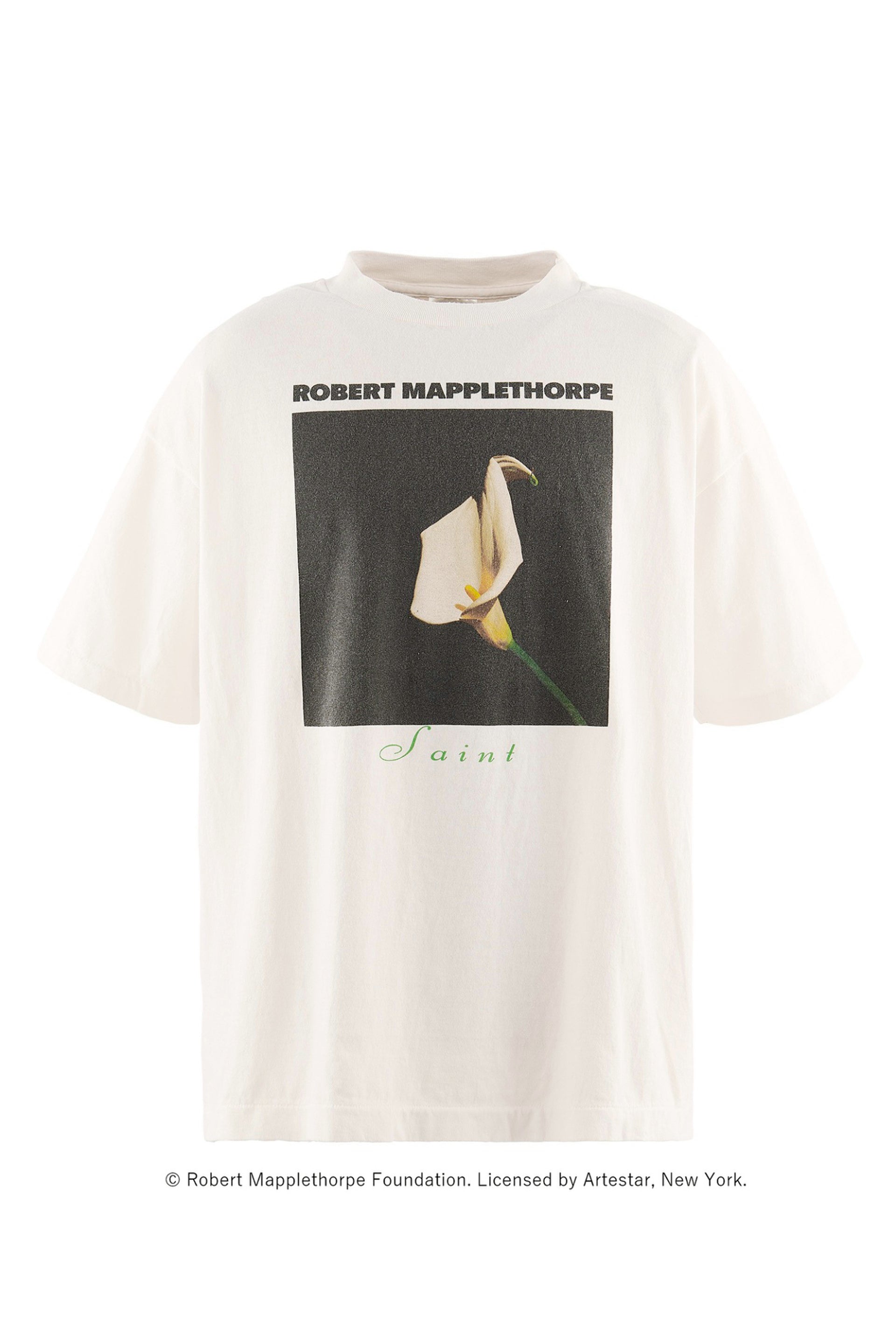 MT_SS T-SHIRT/CALLA LILY / WHT