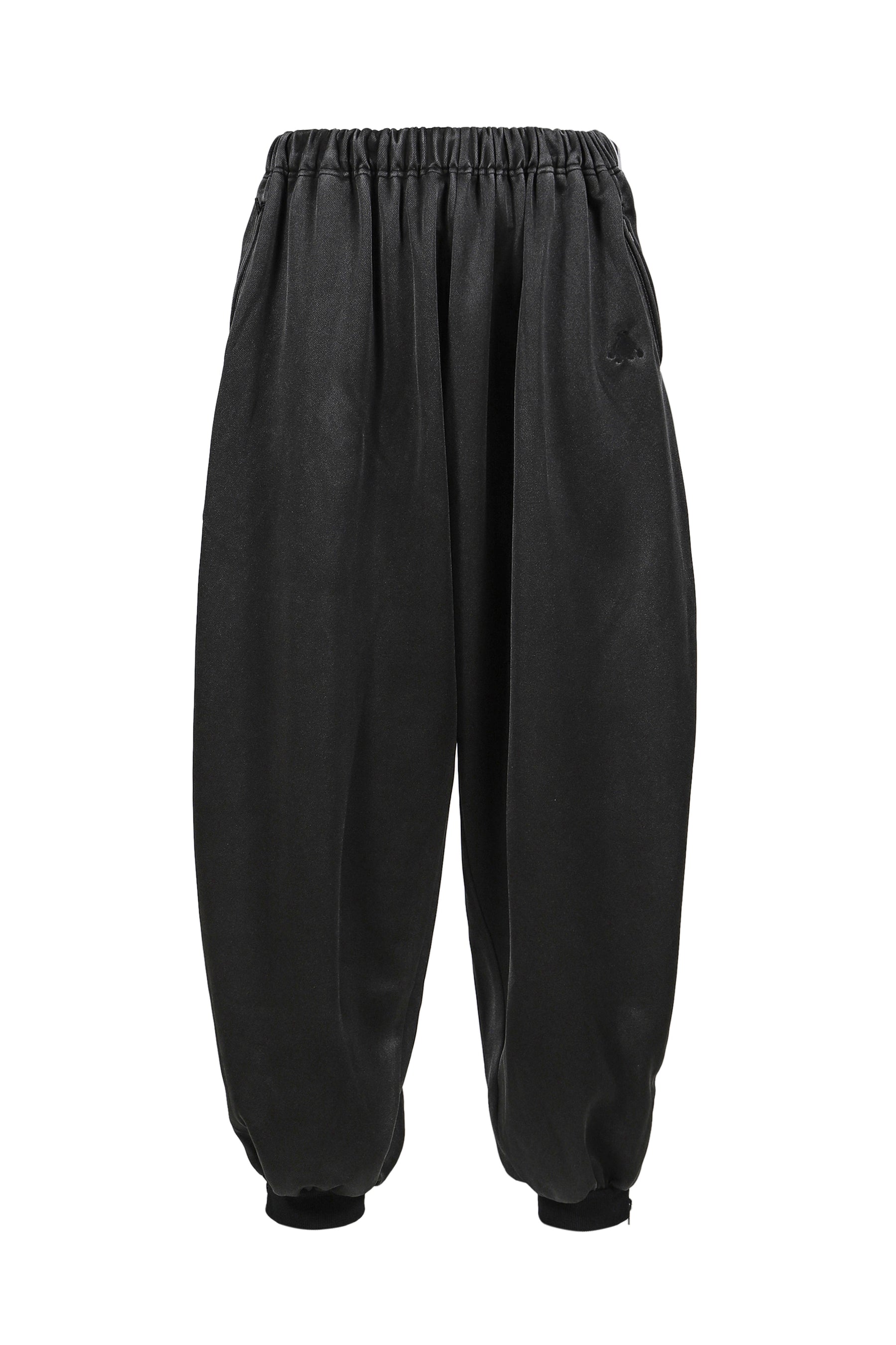 FADED BLACK TRACK PANTS / GRY
