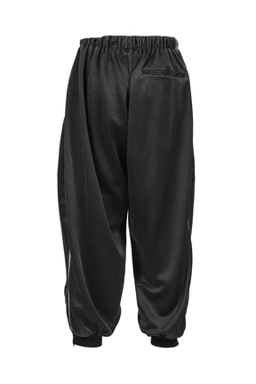 FADED BLACK TRACK PANTS / GRY