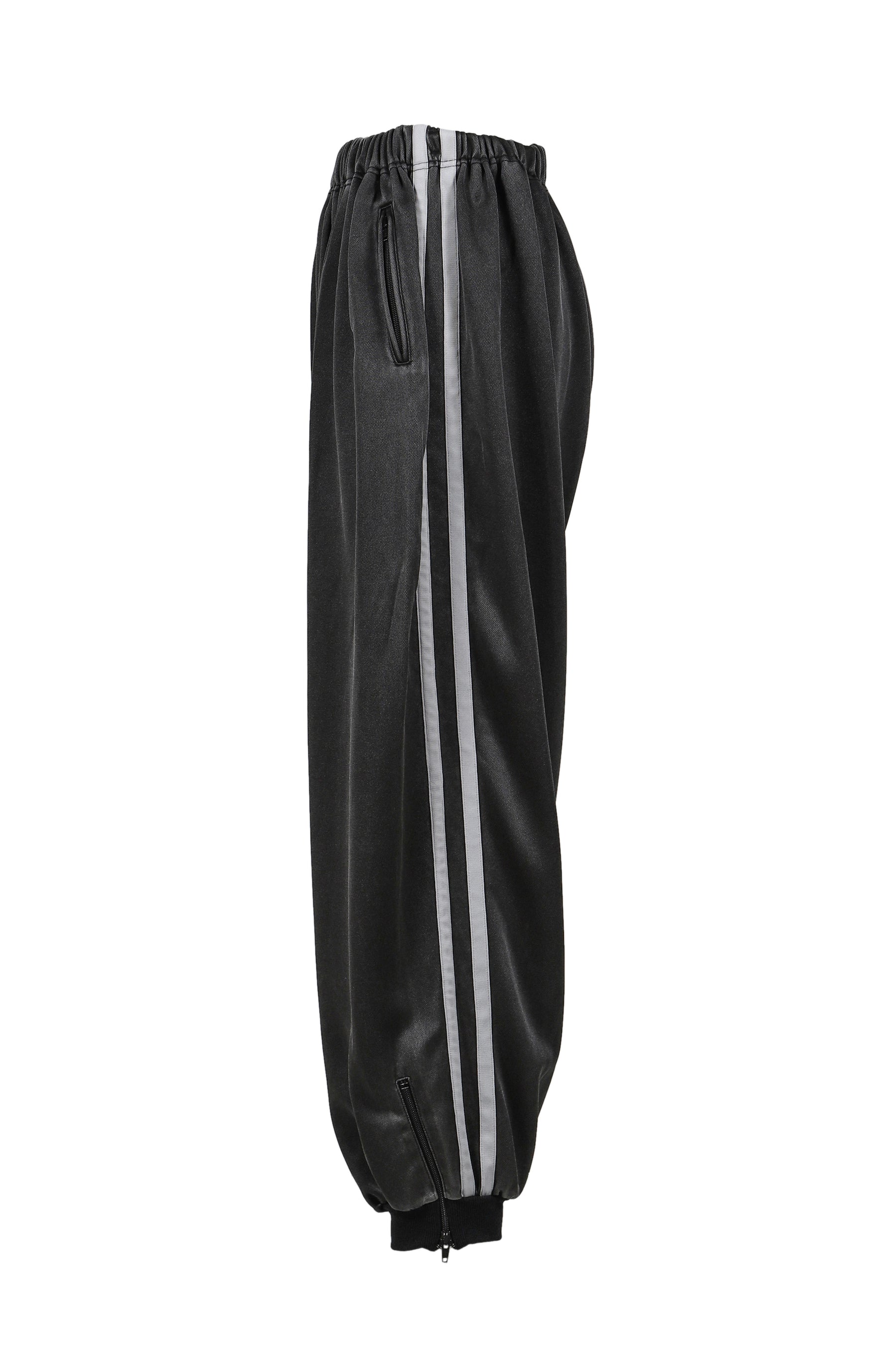 FADED BLACK TRACK PANTS / GRY