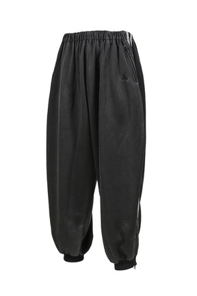 FADED BLACK TRACK PANTS / GRY