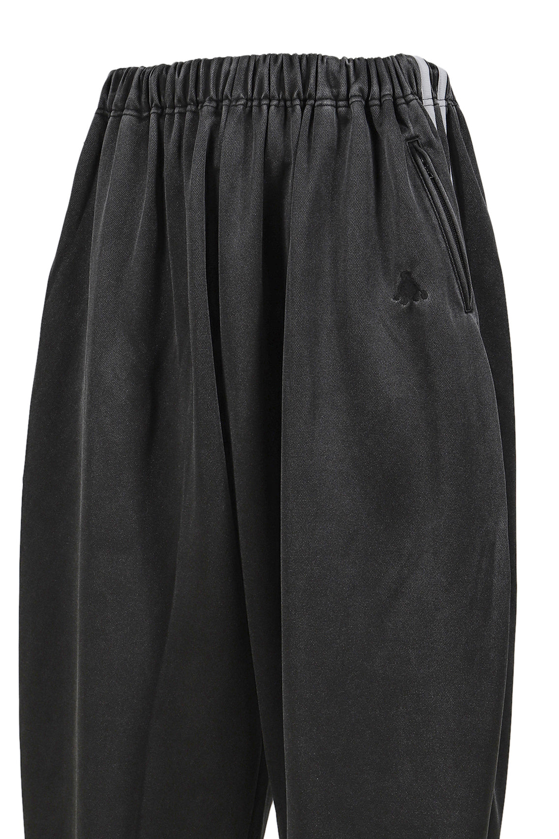 FADED BLACK TRACK PANTS / GRY