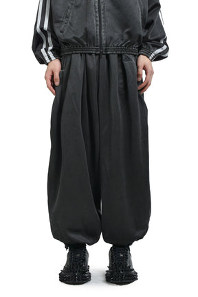 FADED BLACK TRACK PANTS / GRY