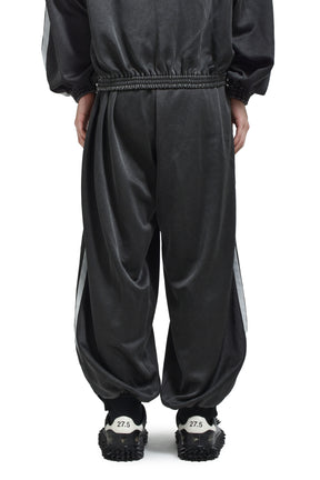 FADED BLACK TRACK PANTS / GRY