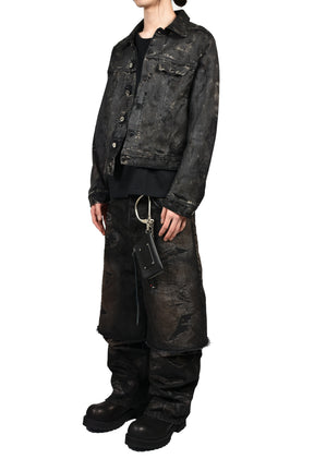 RUSTY WAXED TRUCKER / RUSTY BLACK