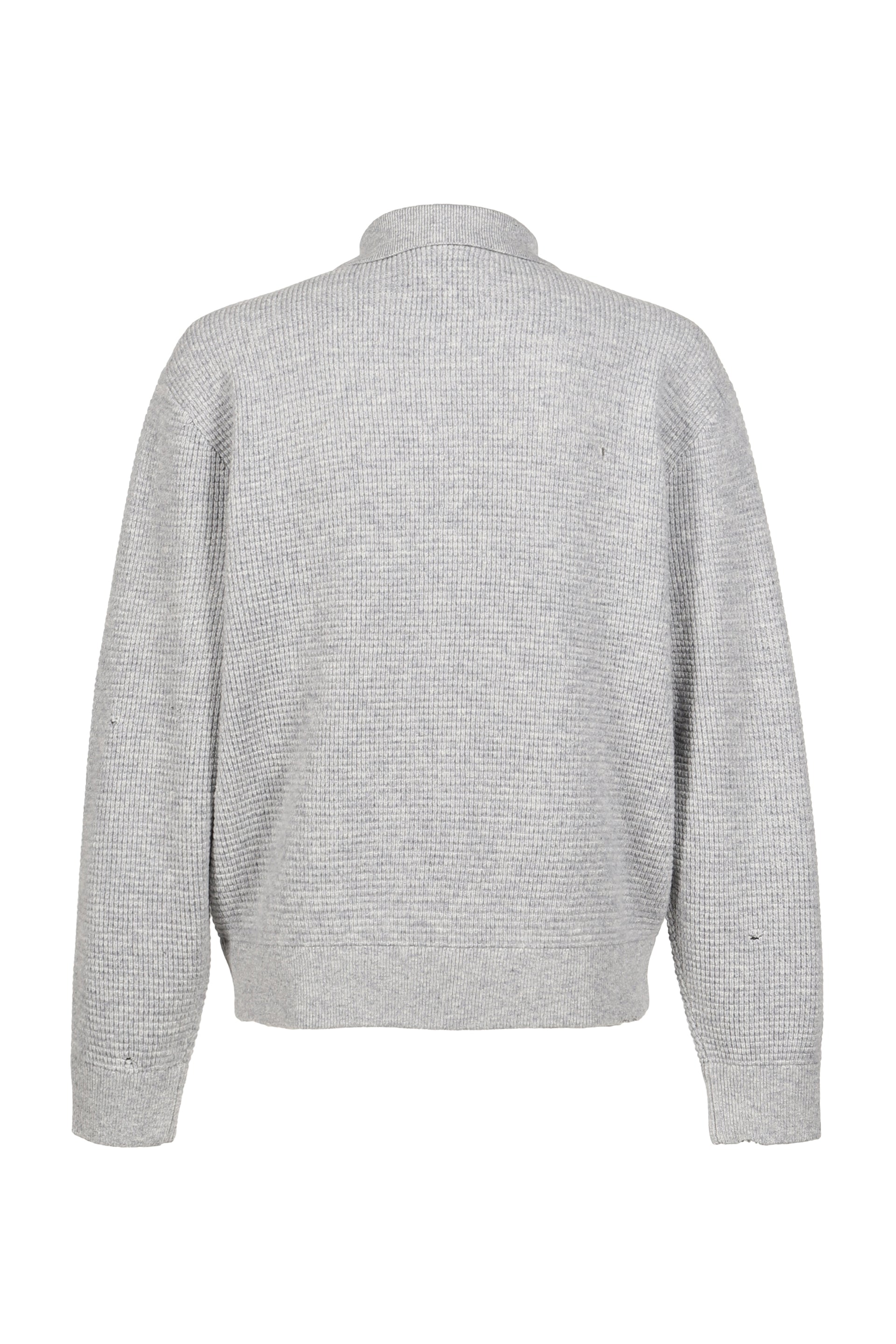 CITIES' ZIP CARDIGAN / FOG GRY