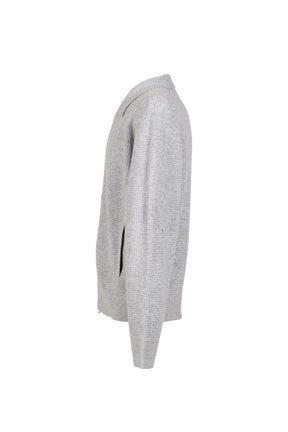 CITIES' ZIP CARDIGAN / FOG GRY