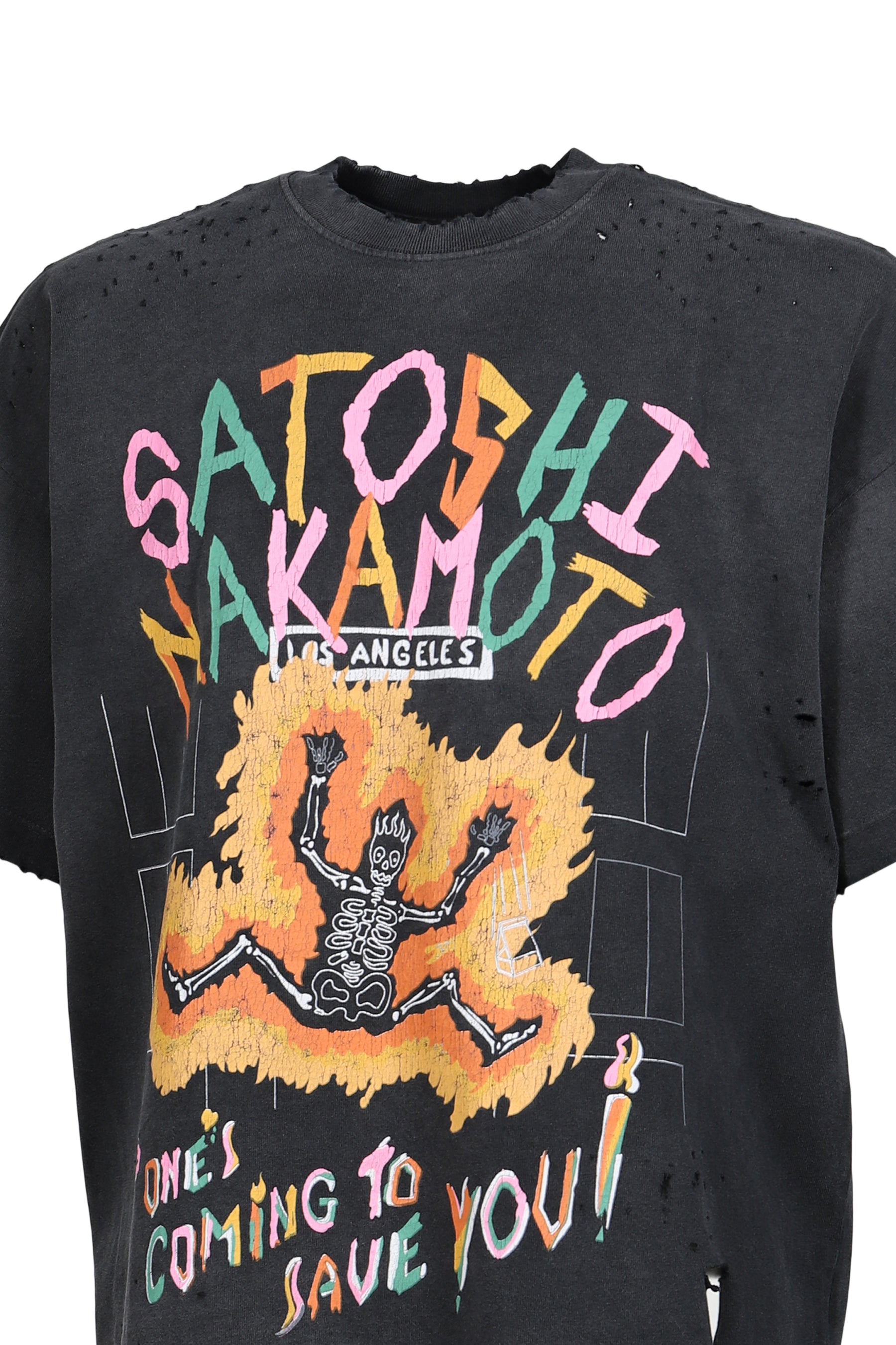 NO SAVIOUR TEE / BLK
